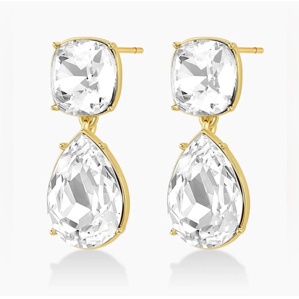 NWT Gorjana Drop Chandelier Earrings Sparkle